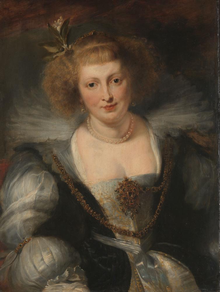 Unknown artist after Peter Paul Rubens, Portrait of Helena Fourment, after 1631, Rijksmuseum (Amsterdam), public domain 