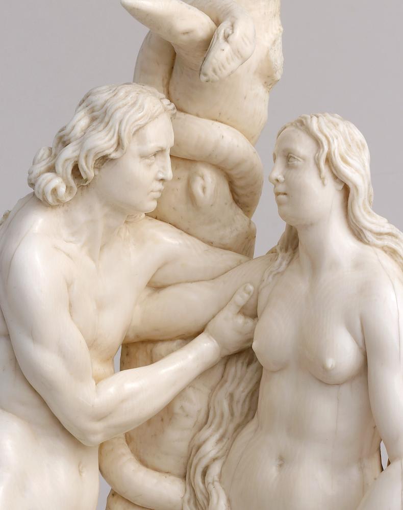 Georg Petel, Adam en Eva, 1627, Collectie Stad Antwerpen, Rubenshuis, publiek domein