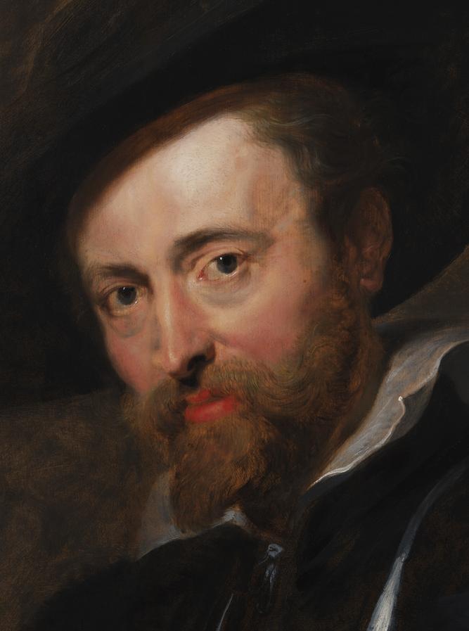 Peter Paul Rubens, Selbstporträt, um 1623-1630, Sammlung der Stadt Antwerpen, Rubenshuis, gemeinfrei