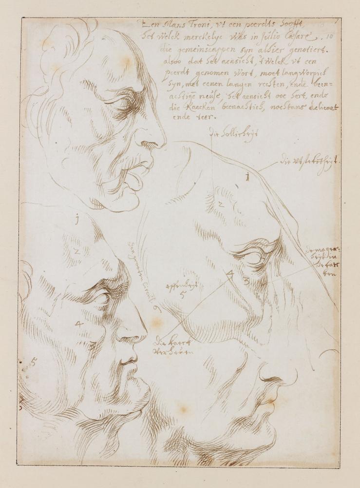Onbekende kunstenaar naar Rubens, De Ganay-manuscript, 2de helft 17de eeuw, Koning Boudewijnstichting, in langdurig bruikleen aan het Rubenshuis, publiek domein