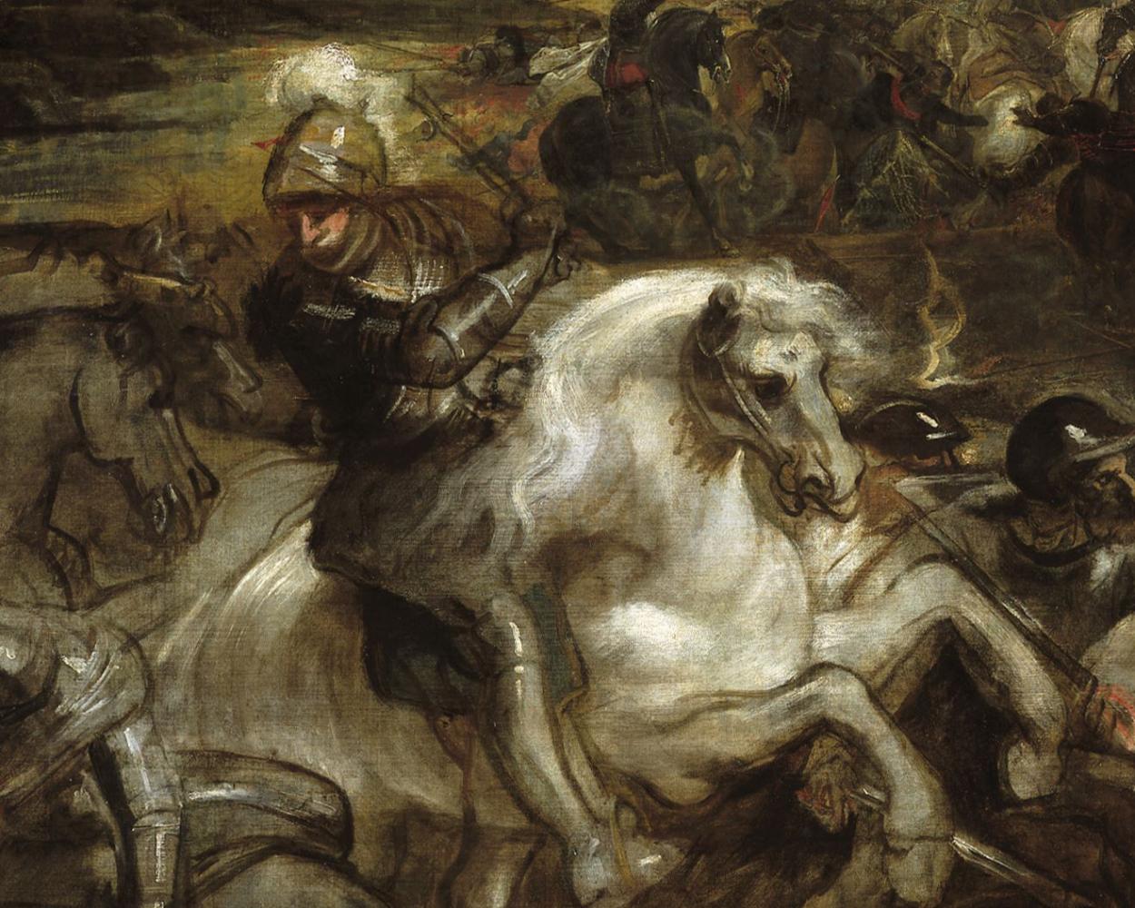 Peter Paul Rubens, Henri IV in de slag bij Ivry, 1630, Collectie Stad Antwerpen, Rubenshuis, publiek domein