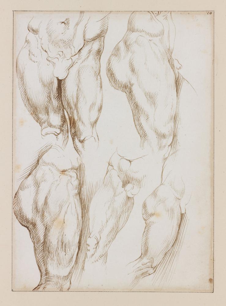 Onbekende kunstenaar naar Rubens, De Ganay-manuscript, 2de helft 17de eeuw, Koning Boudewijnstichting, in langdurig bruikleen aan het Rubenshuis, publiek domein