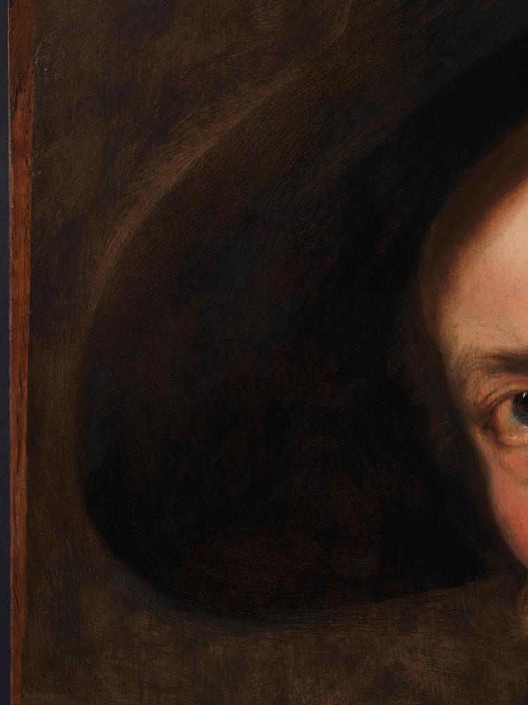 Peter Paul Rubens, Selbstporträt (Detail), ca. 1623-1630, Sammlung der Stadt Antwerpen, Rubenshuis, Foto: CC BY-SA KIK-IRPA, Brüssel