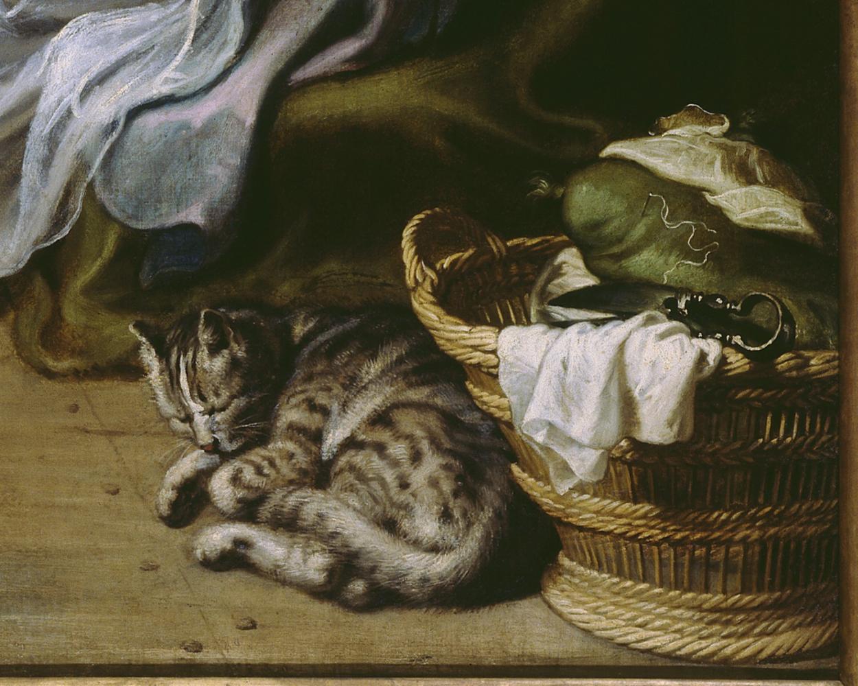 Peter Paul Rubens, The Annunciation (detail), 1610-1628, City of Antwerp Collection, Rubenshuis, public domain