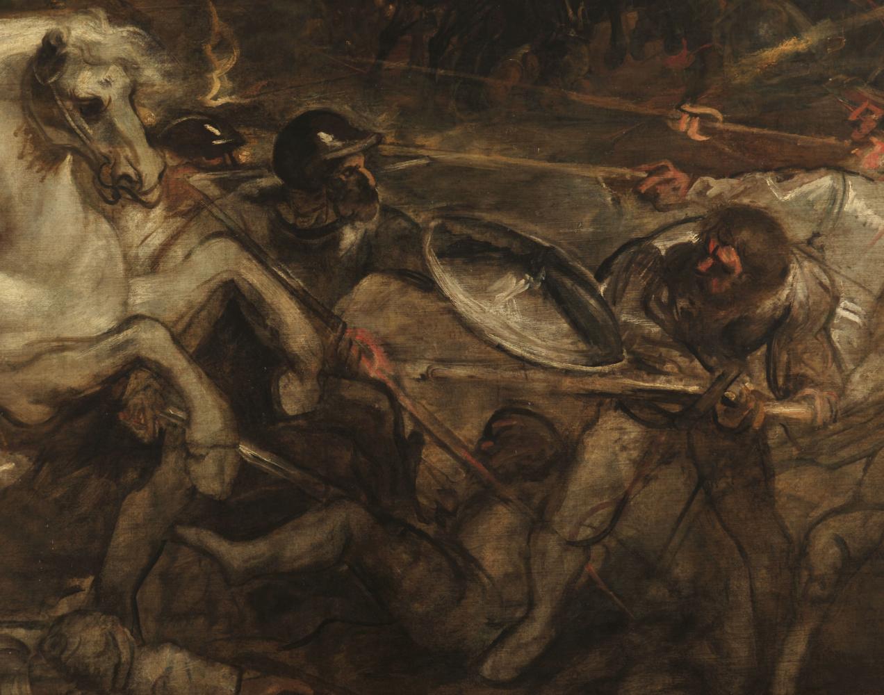 Peter Paul Rubens, Henri IV in de slag bij Ivry, 1630, Collectie Stad Antwerpen, Rubenshuis, publiek domein