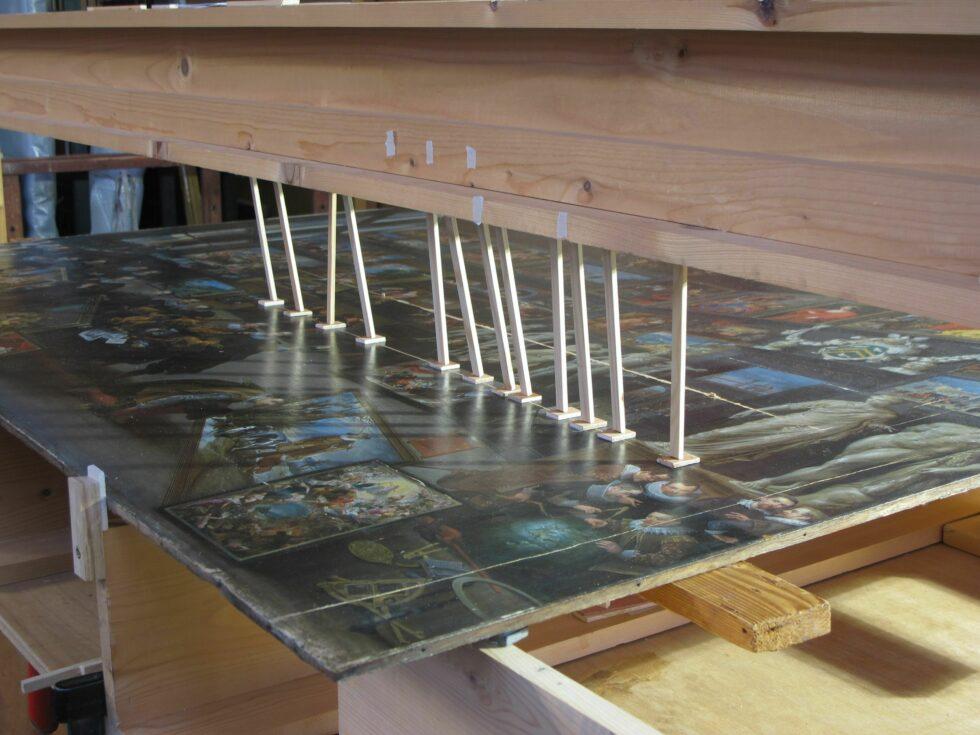 Restoration of the panel by KIK-IRPA, photo: CC BY-SA KIK-IRPA, Brussels