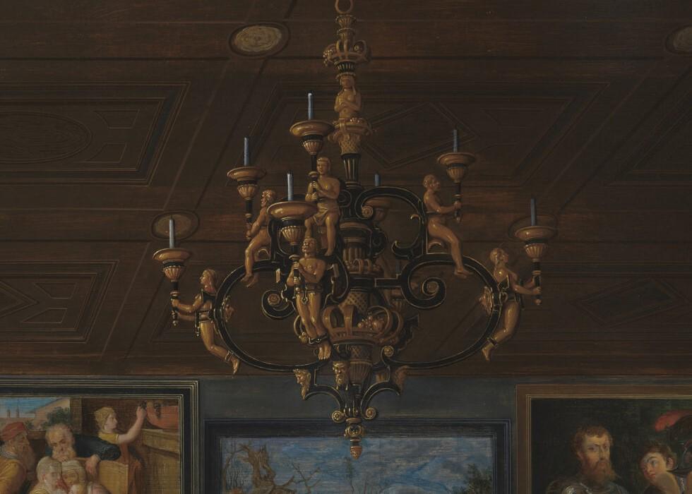 Willem van Haecht, The Gallery of Cornelis van der Geest (detail), 1628, City of Antwerp Collection, Rubenshuis, photo: CC BY-SA KIK-IRPA, Brussels