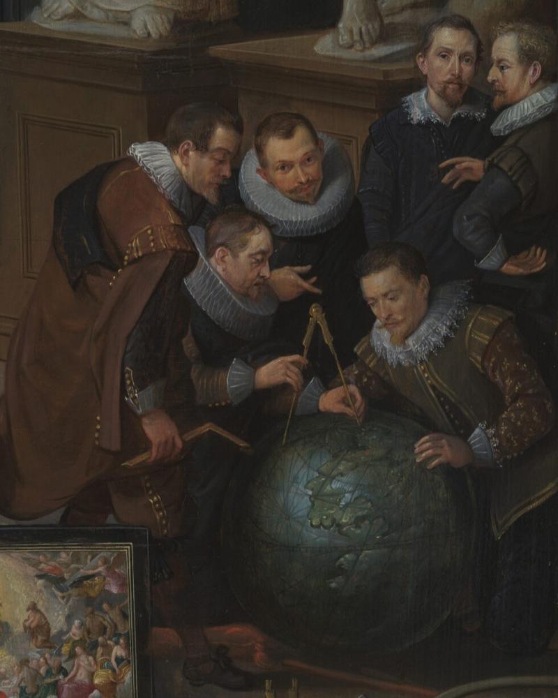 Willem van Haecht, The Gallery of Cornelis van der Geest (detail), 1628, City of Antwerp Collection, Rubenshuis, photo: CC BY-SA KIK-IRPA, Brussels