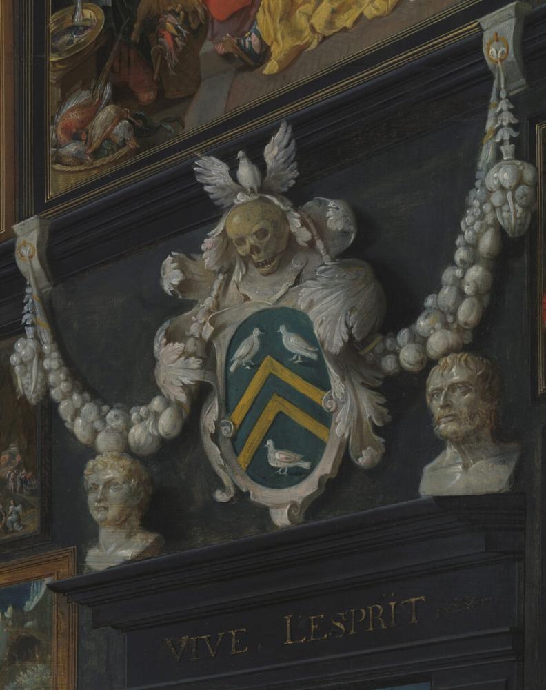 Willem van Haecht, The Gallery of Cornelis van der Geest (detail), 1628, City of Antwerp Collection, Rubenshuis, photo: CC BY-SA KIK-IRPA, Brussels