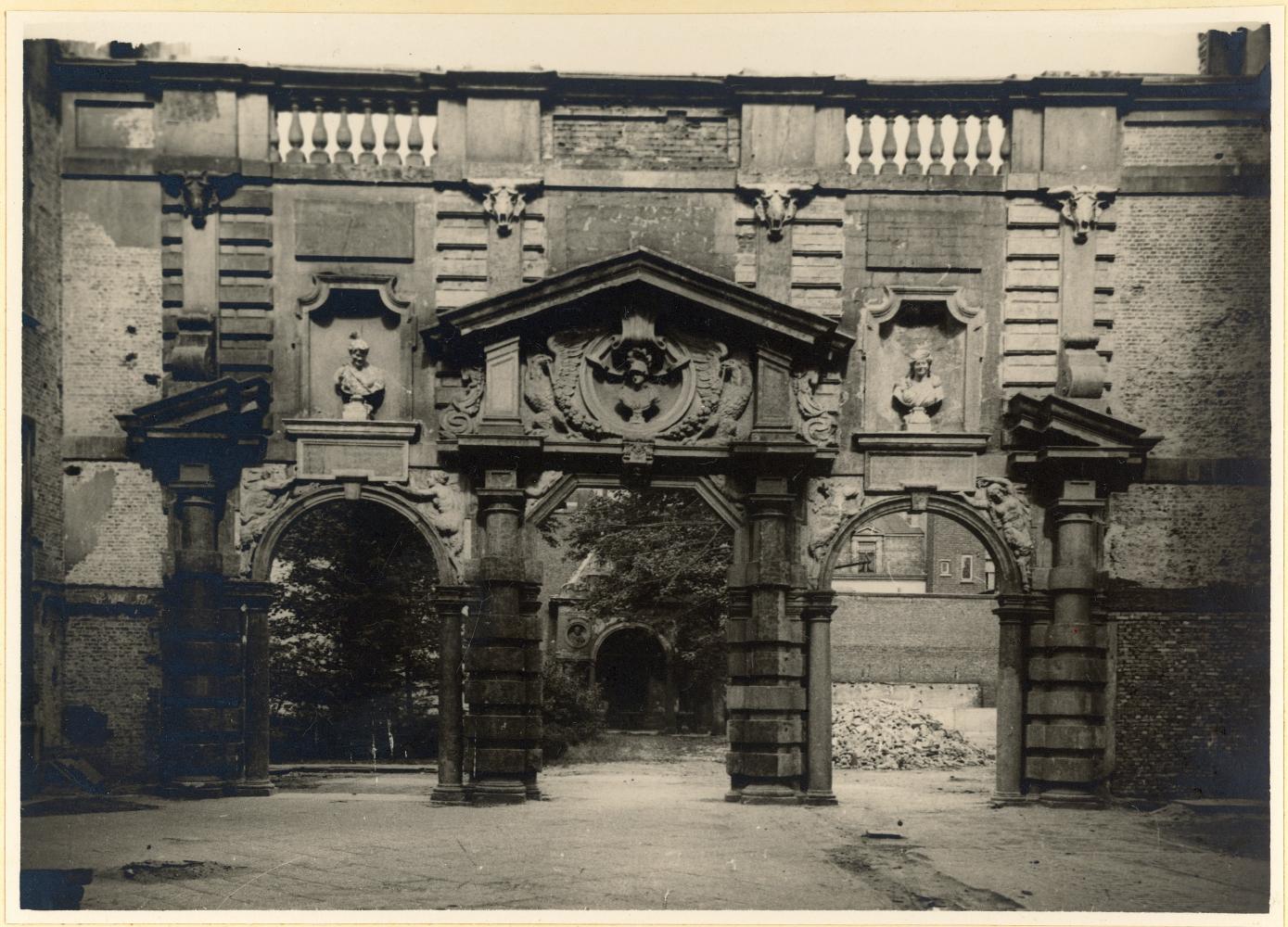De restauratie van het Rubenshuis van 1939 - 1946, Collectie Stad Antwerpen, Rubenshuis, publiek domein.