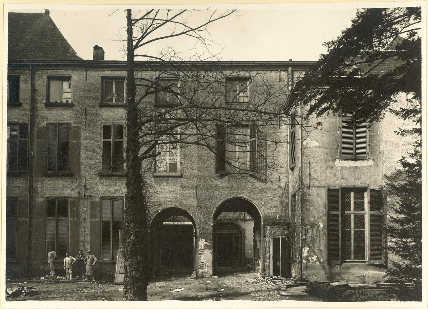 De restauratie van het Rubenshuis van 1939 - 1946, Collectie Stad Antwerpen, Rubenshuis, publiek domein.