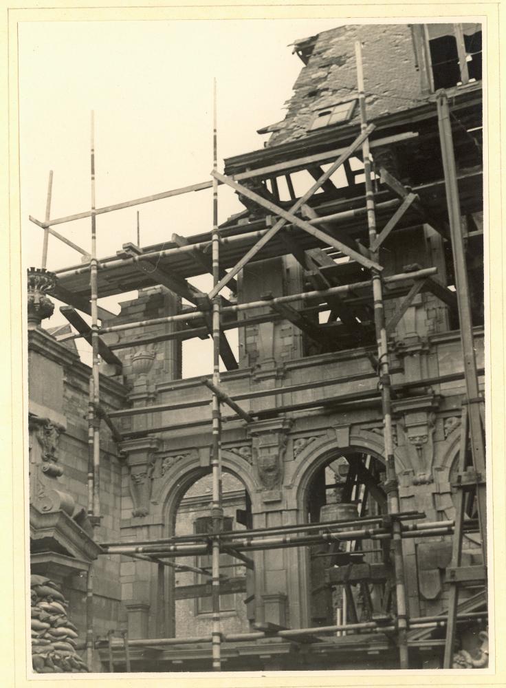 De restauratie van het Rubenshuis van 1939 - 1946, Collectie Stad Antwerpen, Rubenshuis, publiek domein.