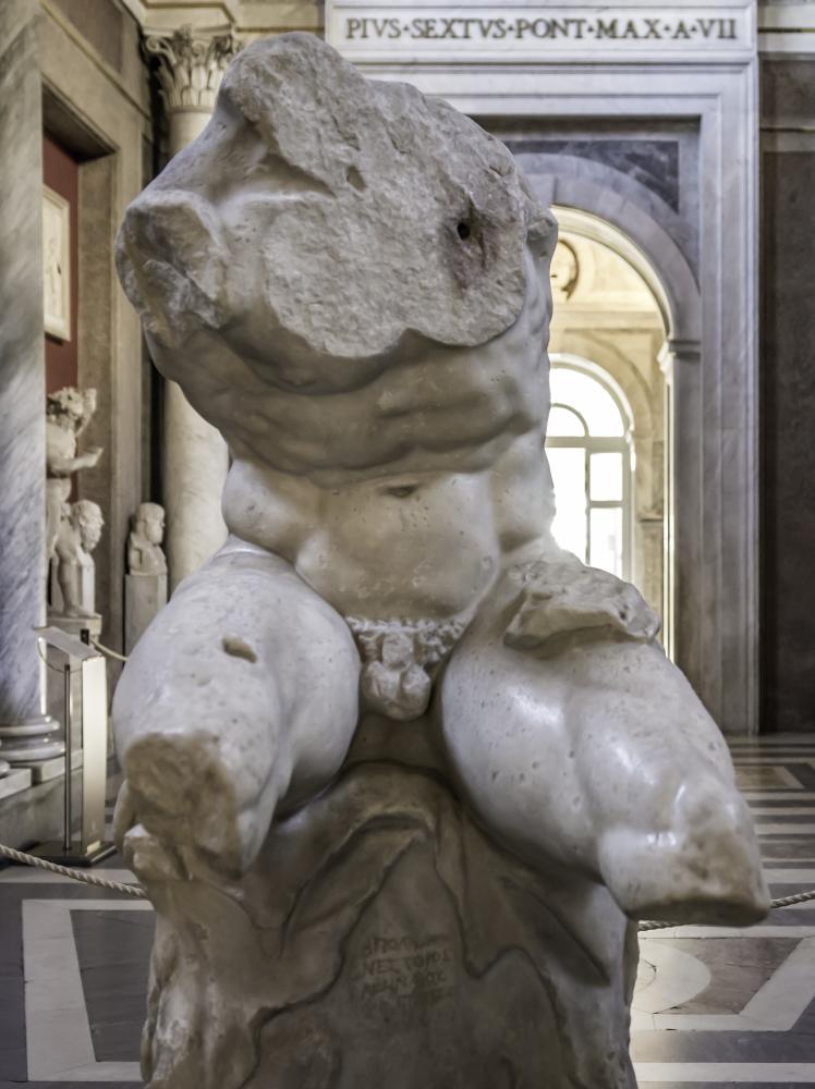 Peter Paul Rubens, Torso Belvedere, 1600-1603, Collectie Venetië, CC BY-SA 3.0 Emiliovillegas24 - Wikimedia Commons - foto niet bewerkt