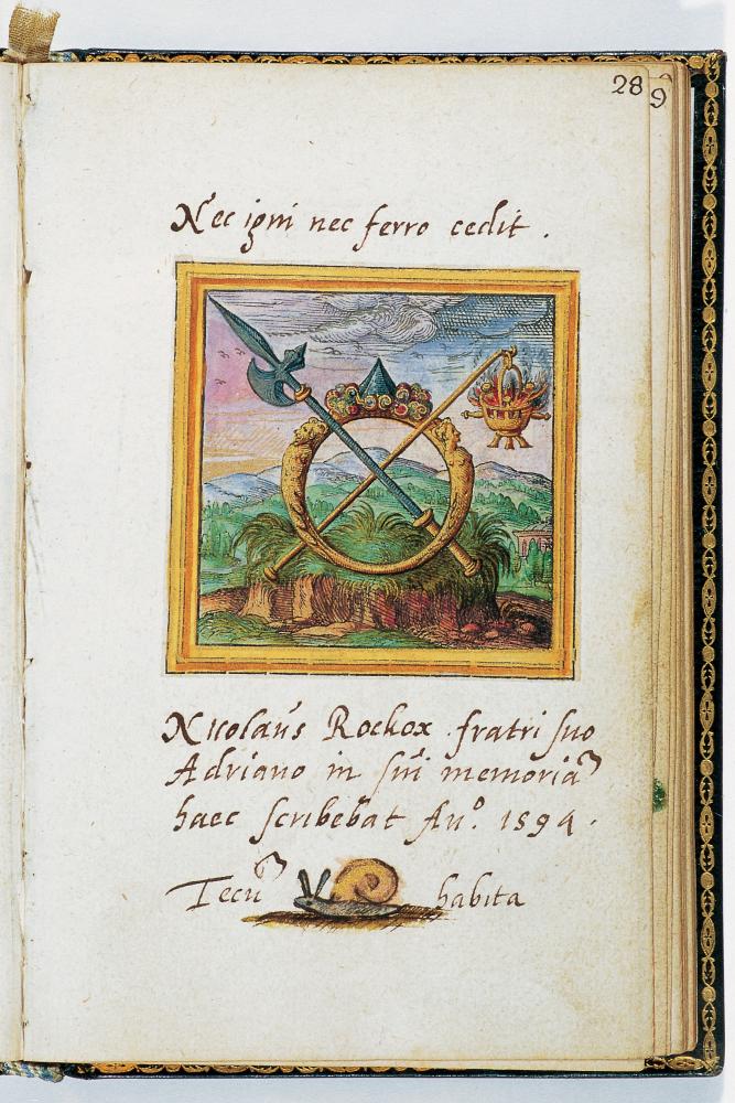 Nicolaas Rockox en anderen, Album Amicorum Nicolaas en Adriaan Rockox, ca. 1579-1636, collectie Stad Antwerpen, Rubenshuis, publiek domein