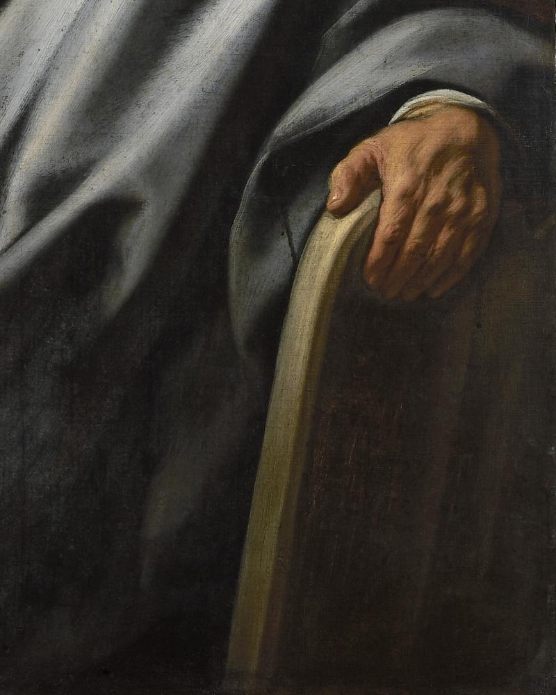 Jacques Jordaens, Mozes en zijn Ethiopische vrouw (detail), 1645-1650, Collectie Vlaamse Gemeenschap, in permanente bewaring bij Rubenshuis, publiek domein