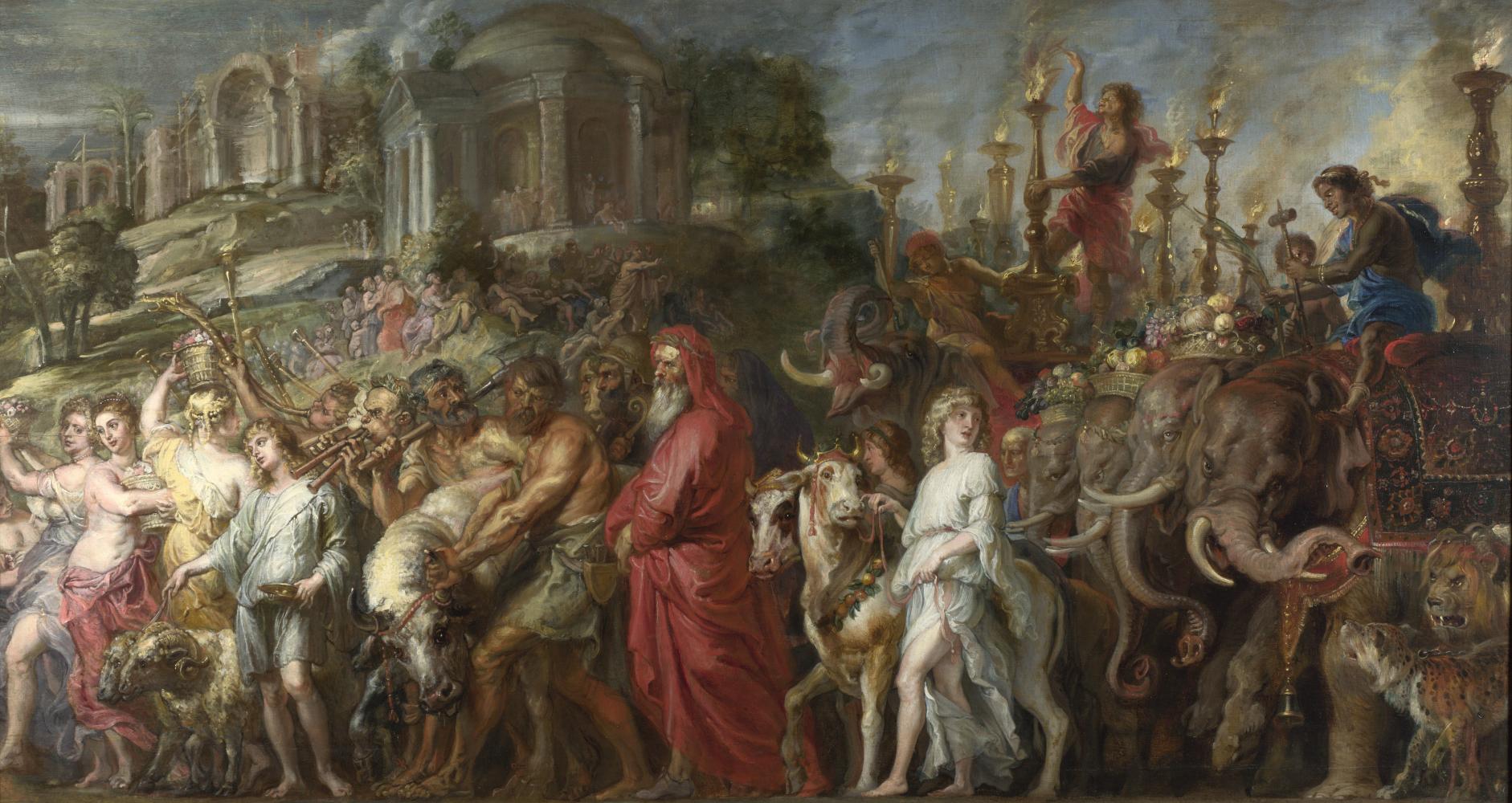 Peter Paul Rubens, De Romeinse triomf, ca. 1630, National Gallery (Londen), publiek domein