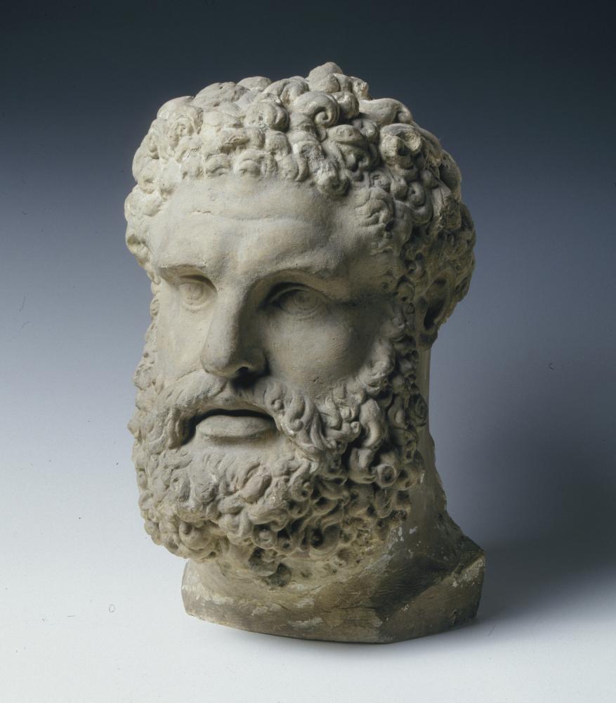 Onbekende kunstenaar, Hoofd van 'Hercules', ca. 1700-1899, Collectie Stad Antwerpen, Rubenshuis, publiek domein