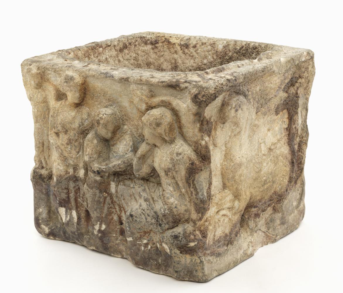 Onbekende kunstenaar, Romeinse urne, 100-199, privécollectie, in langdurig bruikleen aan het Rubenshuis, publiek domein