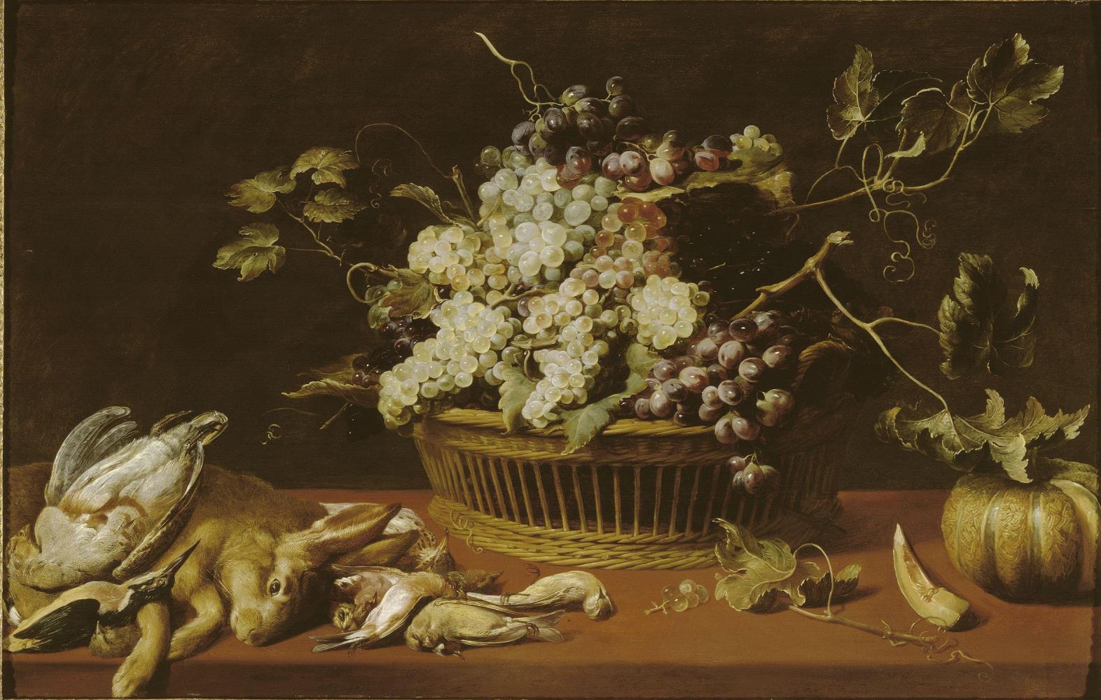 Frans Snijders, Stilleven met wild en fruit, 1615-1620, Collectie Stad Antwerpen, Rubenshuis, publiek domein