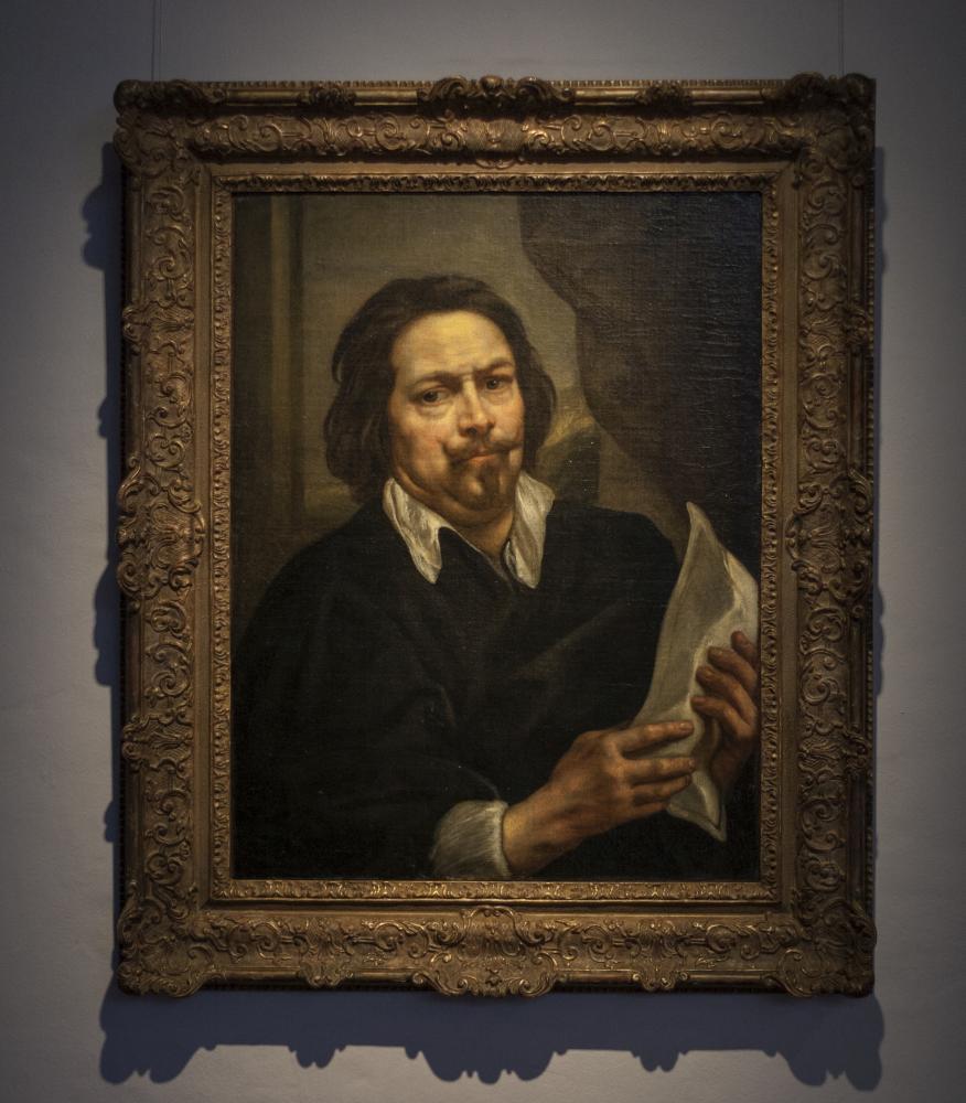 toegeschreven aan Jacques Jordaens, Zelfportret, 1648-1650, Koning Boudewijnstichting, in langdurige bruikleen aan het Rubenshuis, foto: Ans Brys