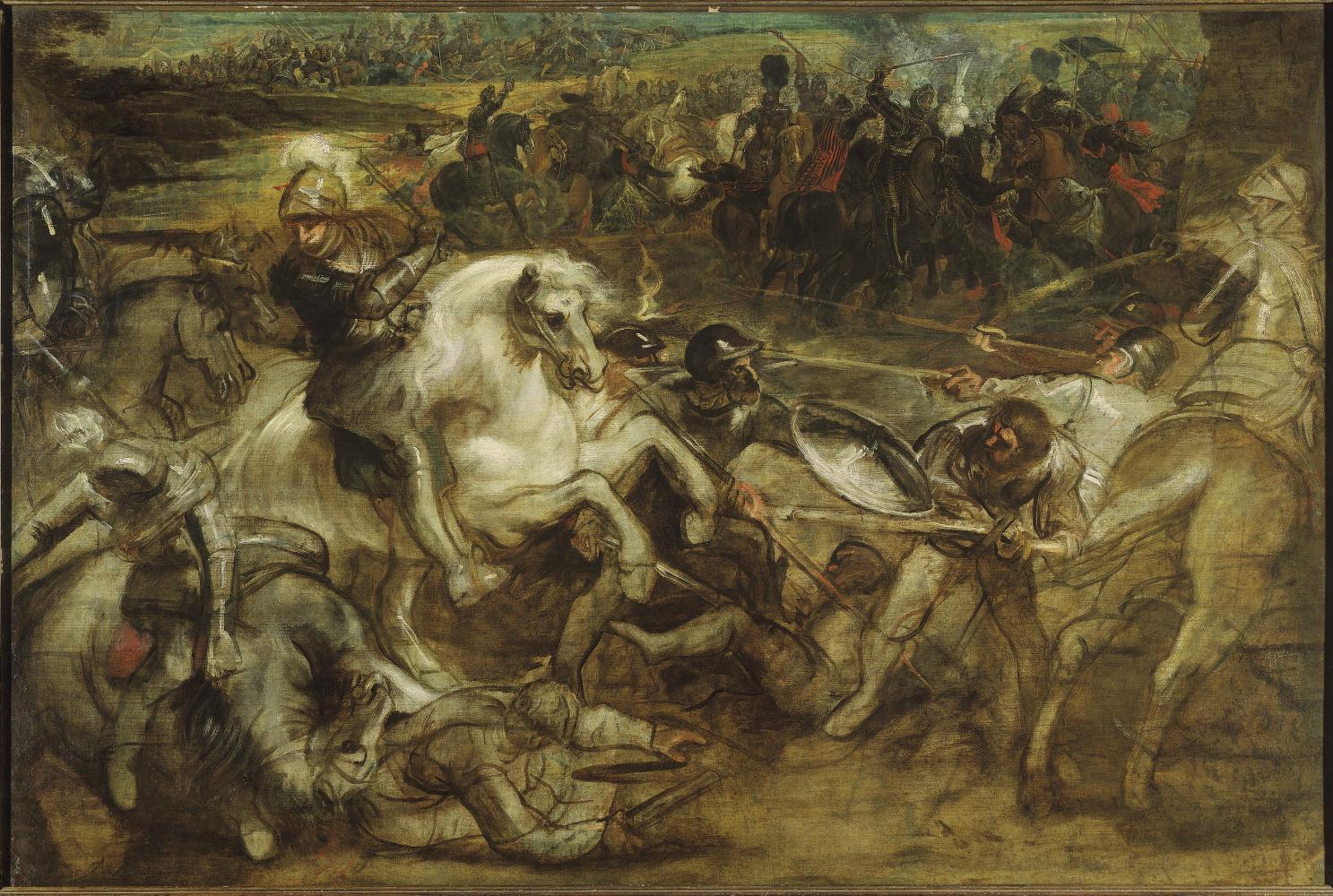 Peter Paul Rubens, Heinrich IV. in der Schlacht von Ivry, 1630, Sammlung der Stadt Antwerpen, Rubenshuis, gemeinfrei