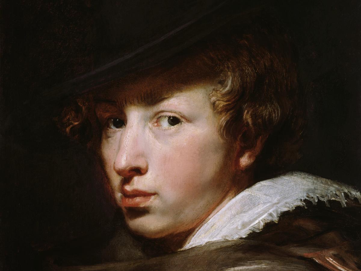 Anthony van Dyck, Zelfportret, 1616-1617