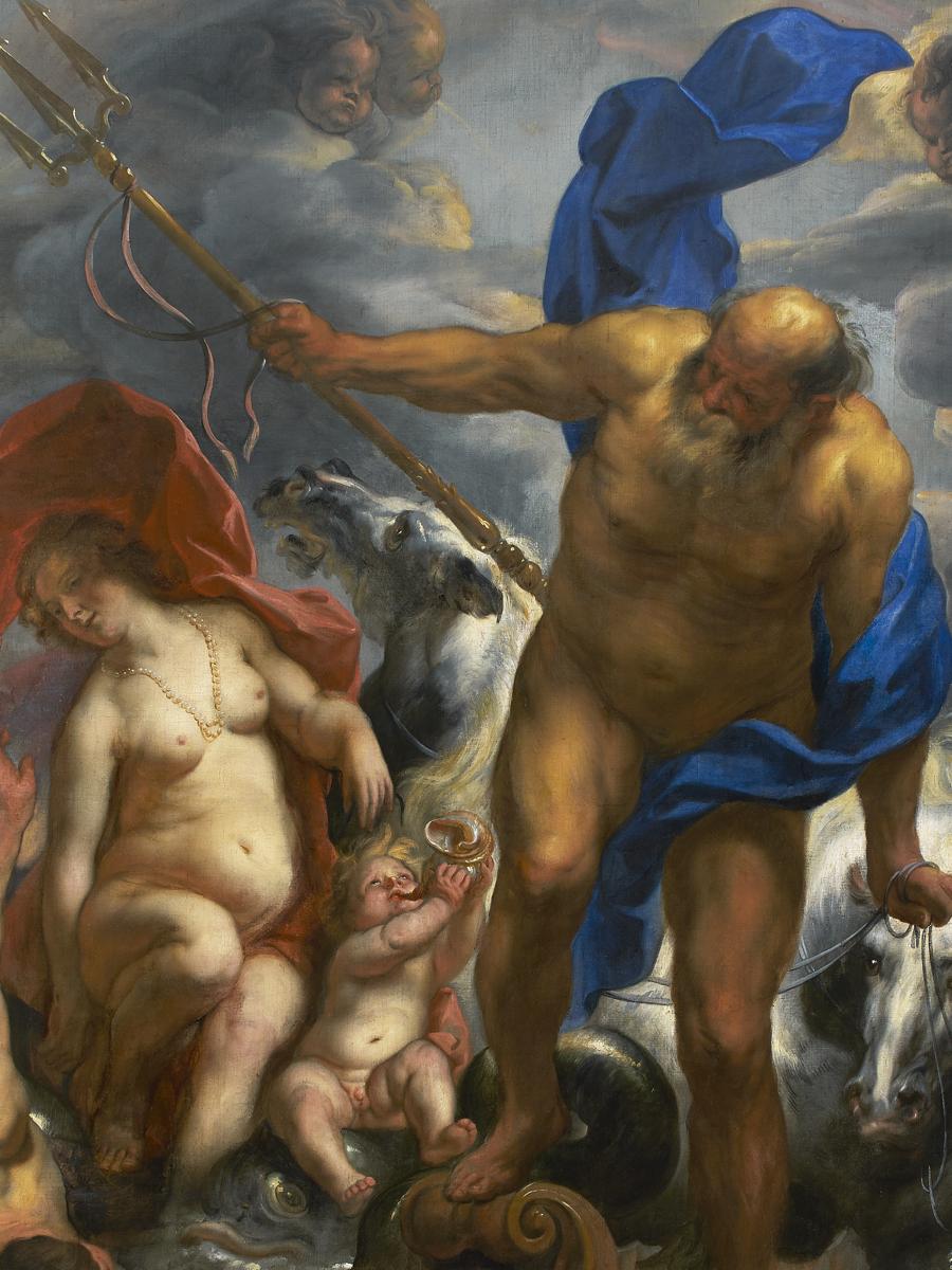 Jacques Jordaens, Neptune and Amphitrite 