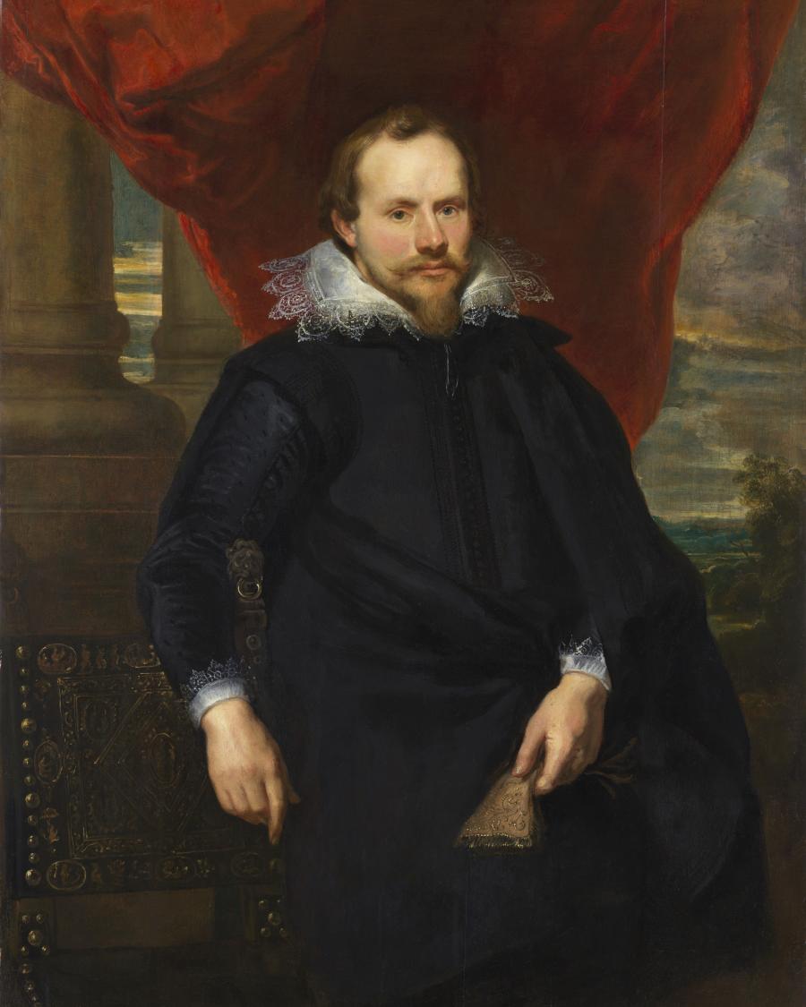 Unknown artist, Portrait of a Man, 17th century, Flemish Community Collection, permanently housed at the Rubenshuis, public domain