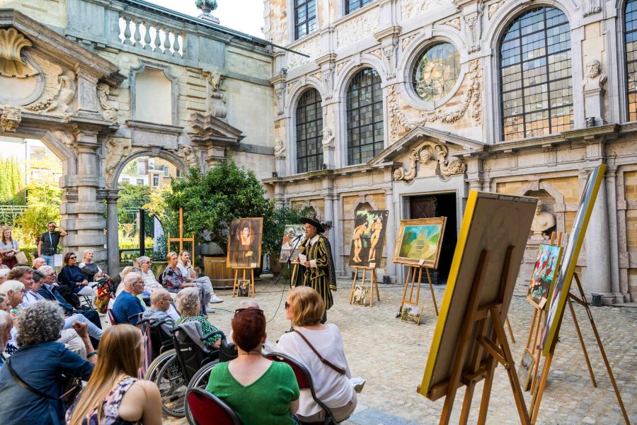 Kunstveiling: samen schilderen, samen herinneren 