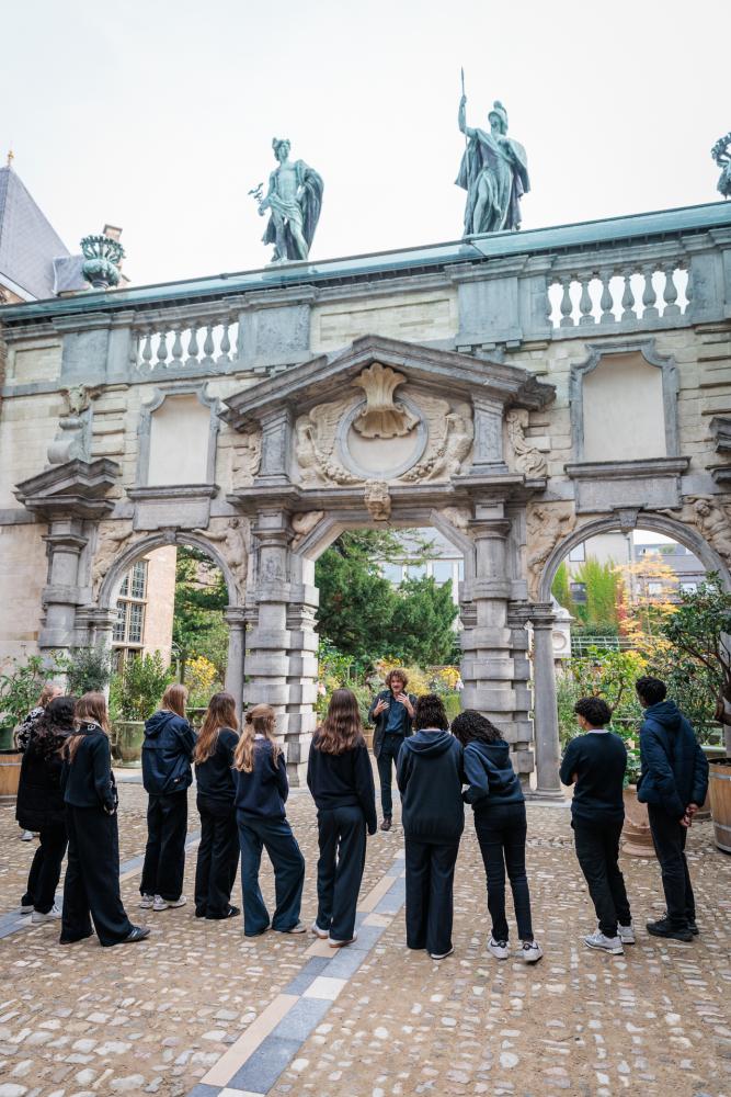 Schoolbezoek met gids