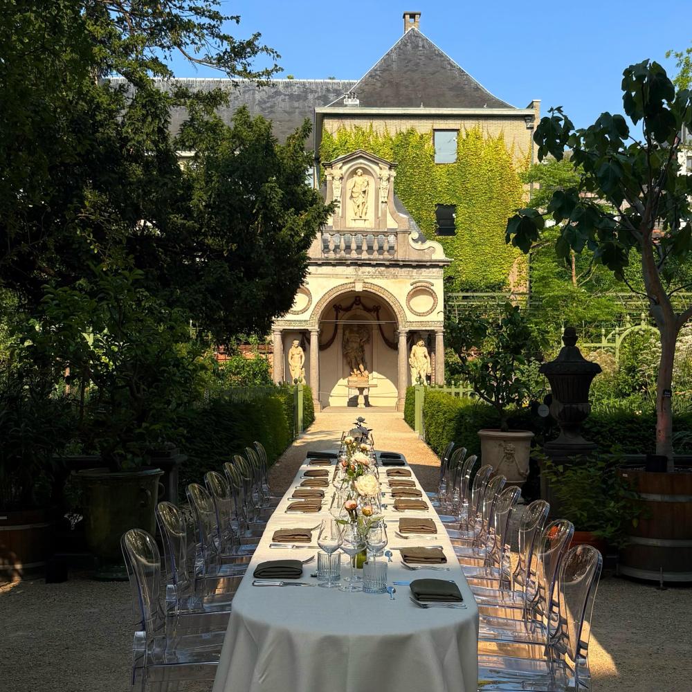 Italiaanse dinnerparty in Rubens’ tuin