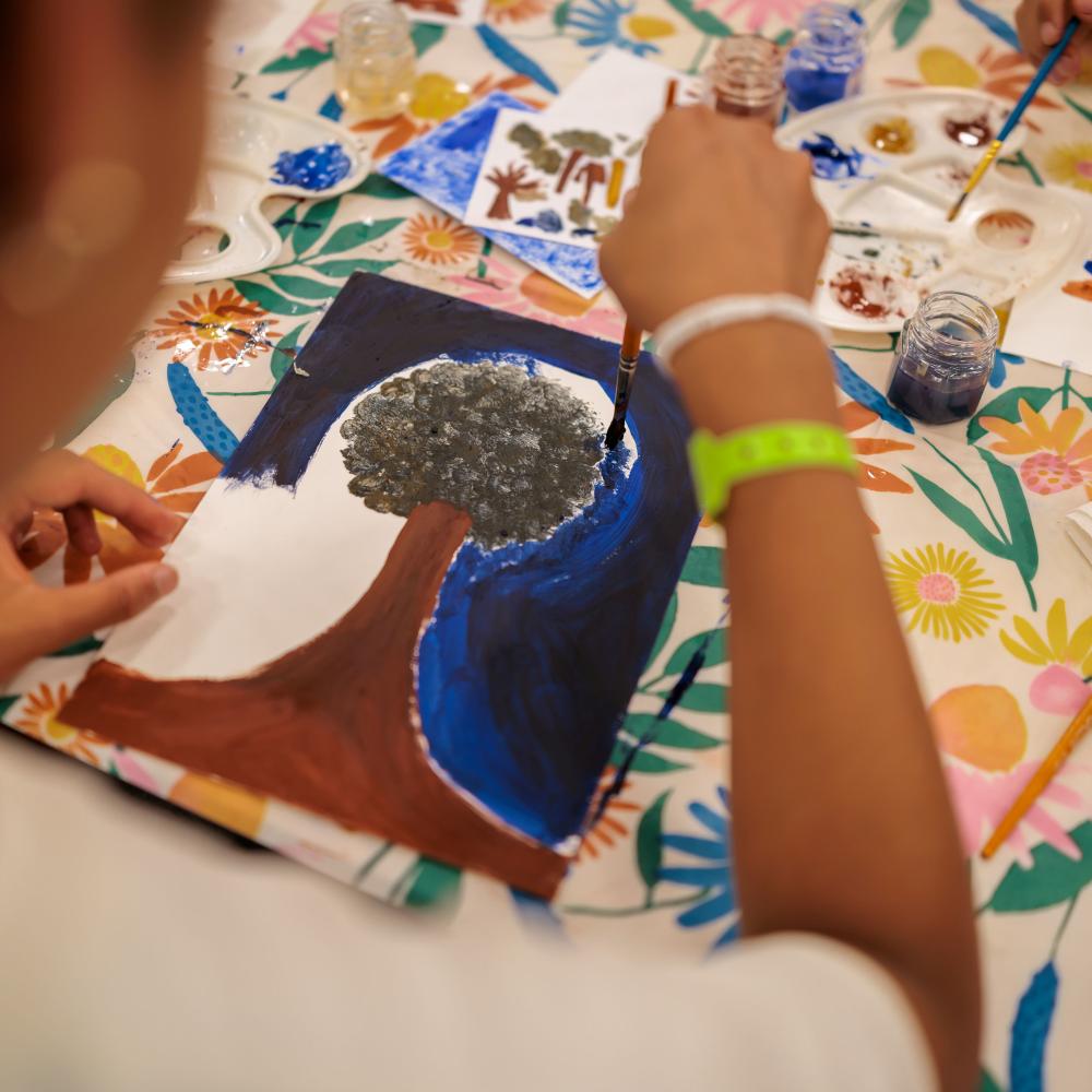 Experimenteer met verf in Atelier Rubens